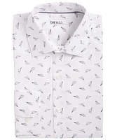 Bar Iii Men's Slim Fit Paper Plane Dress Shirt, Created for Macy's