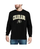 Colosseum Men's Colorado Buffaloes Arch & Logo Crew Neck Sweatshirt