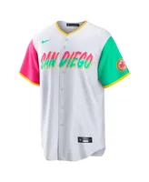 Men's Nike Manny Machado White San Diego Padres City Connect Replica Player Jersey