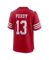 Men's Nike Brock Purdy Scarlet San Francisco 49ers Game Player Jersey