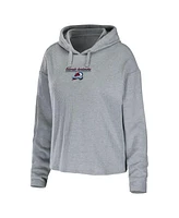 Women's Wear by Erin Andrews Heather Gray Colorado Avalanche Logo Pullover Hoodie and Pants Sleep Set