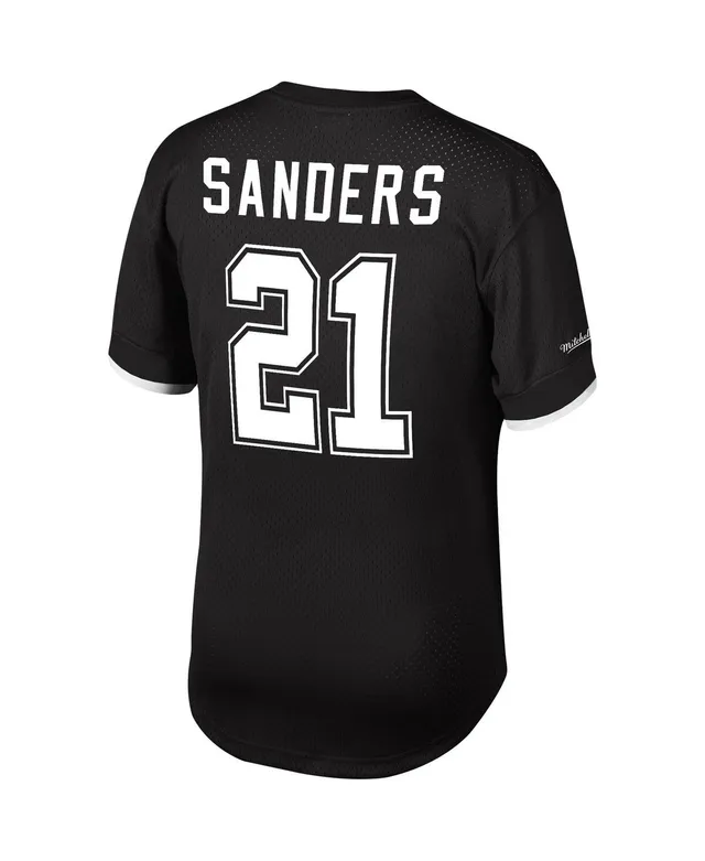 Men's Dallas Cowboys Deion Sanders Mitchell & Ness Navy Big & Tall Retired  Player Name &