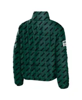 Women's Wear by Erin Andrews Green Bay Packers Puffer Full-Zip Jacket