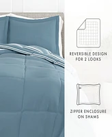 ienjoy Home Ultra Soft Stripe Reversible - Pc. Comforter Set