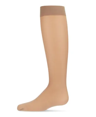 Girl's Basic Sheer Knee High Socks 30D