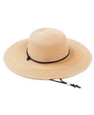 Sloggers Women's Braided Hat Wide Brim Light Brown 1 Size