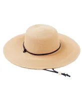 Sloggers Women's Braided Hat Wide Brim Light Brown 1 Size