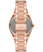 Fossil Women's Scarlette Quartz -Tone Stainless Steel Bracelet Watch, 38mm