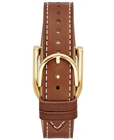 Fossil Women's Harwell Quartz Brown Leather Strap Watch, 28mm