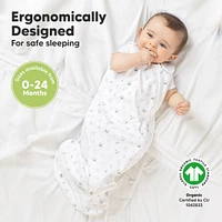 KeaBabies Organic Baby Sleep Sack Wearable Blanket, Sleeping Bag 0-24 Months, Sacks (KeaStory)