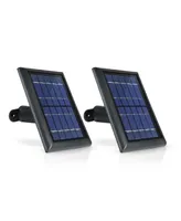 Wasserstein Solar Panel Compatible with Arlo Ultra/Ultra 2, Arlo Pro 3/Pro 4 and Arlo Floodlight Only with 13.1ft Cable (3 Pack