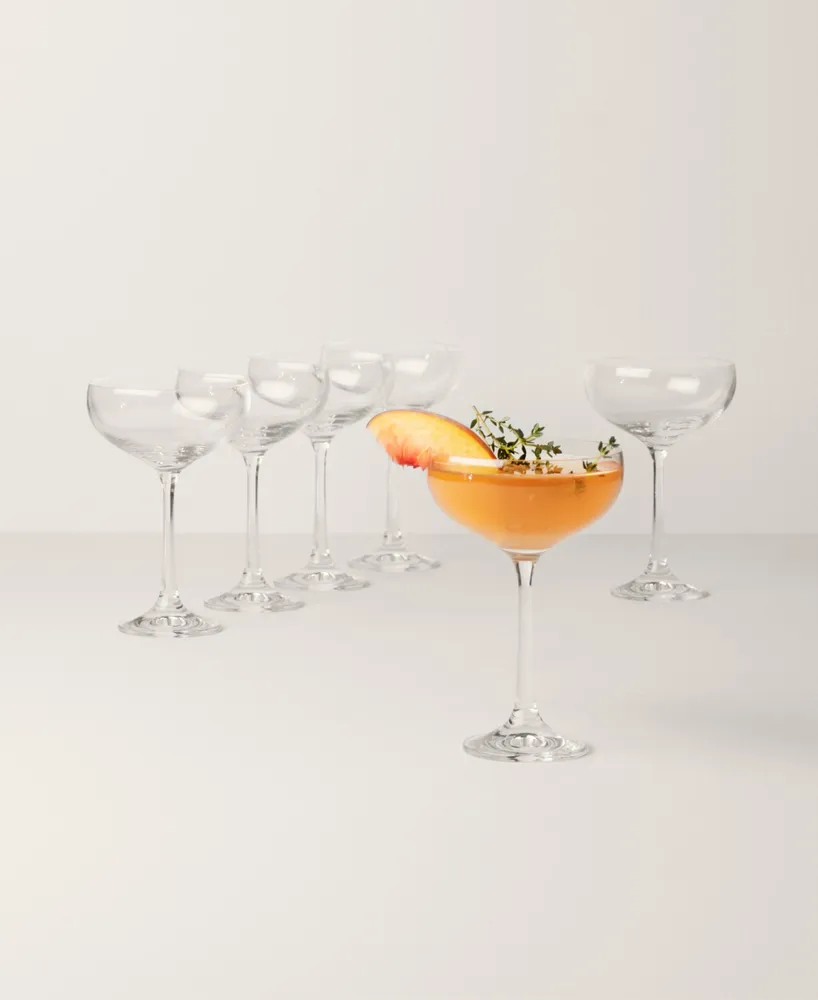 Lenox Tuscany Classics Coupe Cocktail Glass Set, Buy 4 Get 6