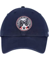Men's '47 Brand Navy Columbus Blue Jackets Alternate Clean Up Adjustable Hat