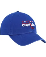 Men's '47 Brand Royal Washington Capitals Clean Up Adjustable Hat