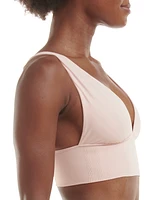 adidas Intimates Women's Longline Plunge Light Support Bra 4A7H69