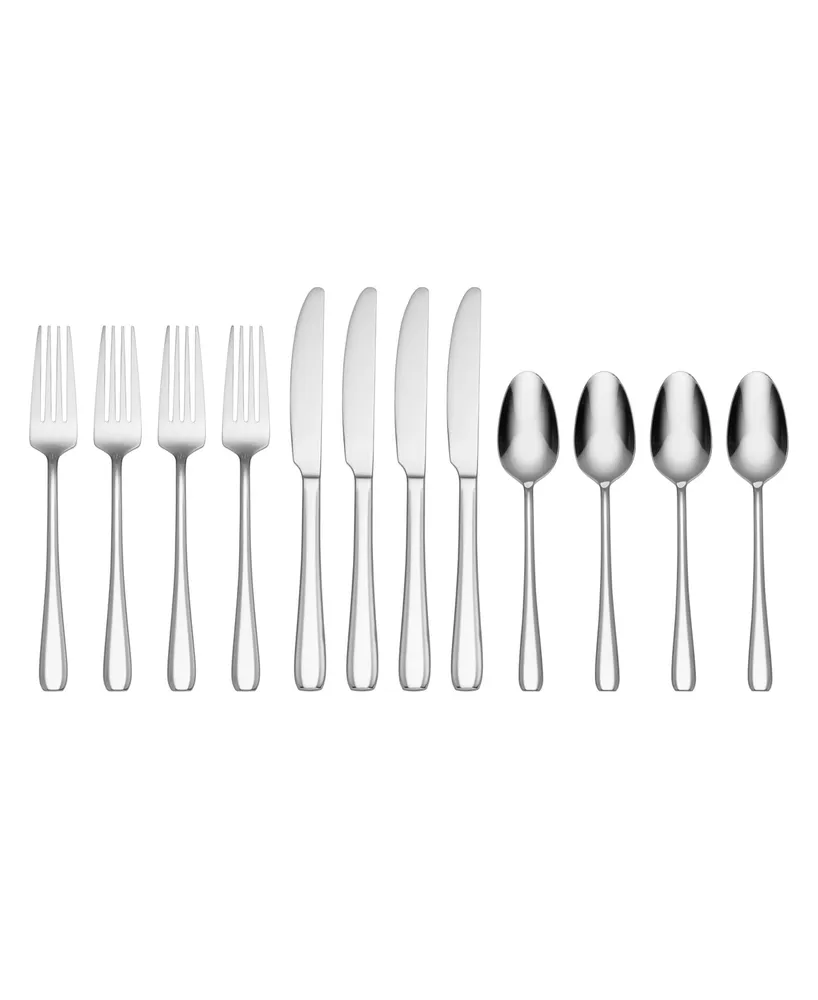 Oneida Waverly 12 Piece Everyday Flatware Set