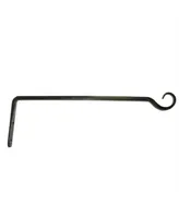 Hookery C19 Straight, Upturned Metal Hanger, 15in