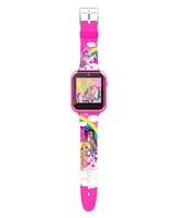 Mattel Children's Barbie Pink Silicone Smart Watch 38mm