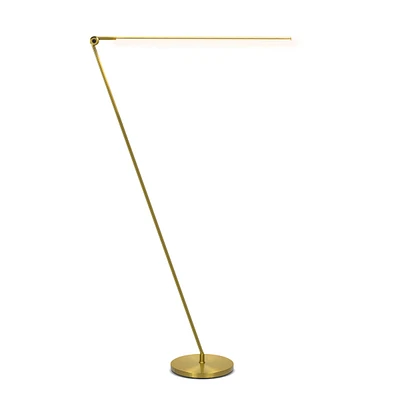Libra 54.5" Modern Minimalist Led Floor Lamp with Adjustable Color Temperature
