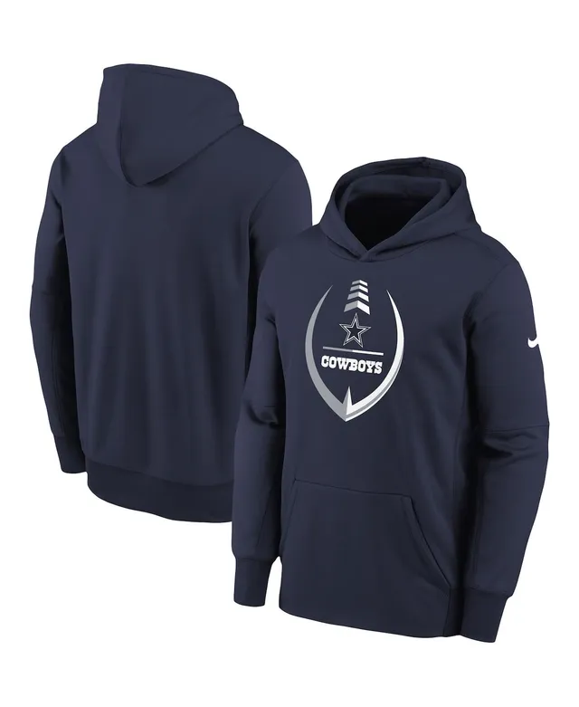 Youth Navy/Heathered Gray Dallas Cowboys Fan Flare Pullover Hoodie & Pants  Set