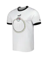 Men's Puma White Egypt National Team 2022/23 Away Replica Jersey