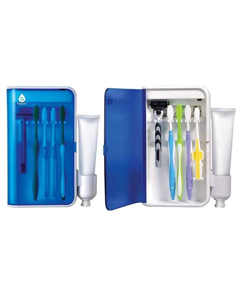 Pursonic S2 Wall Mountable Portable Uv Toothbrush Sanitizer