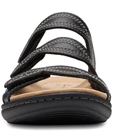 Clarks Women's Laurieann Ayla Slip-On Strappy Sandals
