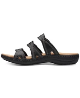 Clarks Women's Laurieann Ayla Slip-On Strappy Sandals