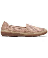 Clarks Women's Elaina Ruby Slip-On Espadrille Flats