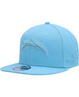 Men's New Era Aqua Los Angeles Chargers Color Pack 9Fifty Snapback Hat