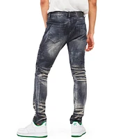 Reason Men's Big and Tall Mac Skinny Denim Jeans