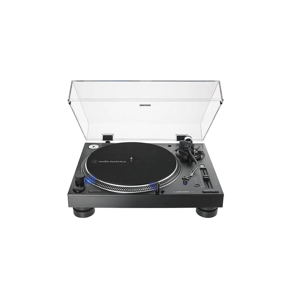 Audio-Technica At-LP140XP-bk Direct-Drive Professional Dj Turntable (Black)