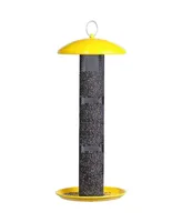 Perky-Pet Straight-Sided Finch Metal Tube Feeder, Yellow