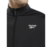 Reebok Men's Identity Vector Zip-Front Track Jacket