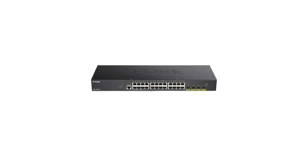 D-Link Dgs-1250-28X-6KV Nt 28 Port Gigabit Switch with 4 Port 10G Sfp (Small form-factor pluggable) Plus Port