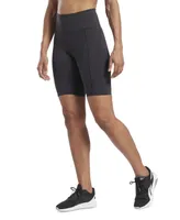 Reebok Women's Lux High-Rise Pull-On Bike Shorts, A Macy's Exclusive