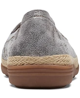 Clarks Women's Elaina Ruby Slip-On Espadrille Flats