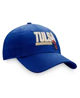 Men's Top of the World Royal Tulsa Golden Hurricane Slice Adjustable Hat