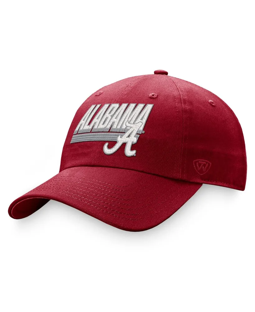 Men's Top of the World Crimson Alabama Crimson Tide Slice Adjustable Hat