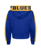 Big Girls Blue St. Louis Blues Record Setter Pullover Hoodie