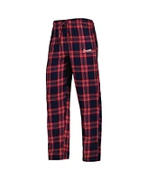Men's Concepts Sport Navy, Red Atlanta Braves Badge T-shirt and Pants Sleep Set
