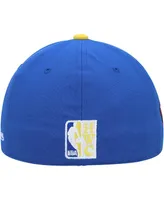 Men's Mitchell & Ness Royal Golden State Warriors Hardwood Classics Coast to Fitted Hat