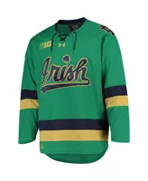 Men's Under Armour Green Notre Dame Fighting Irish Replica Hockey Jersey