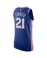 Men's Nike Joel Embiid Royal Philadelphia 76ers 2020/21 Authentic Player Jersey - Icon Edition