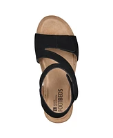 White Mountain Women's Fern Footbed Wedge Sandals