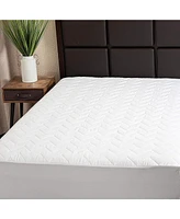 Waterguard Waterproof Quilted Mattress Pad Protector – White