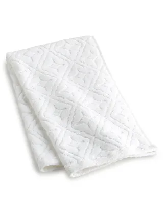 Hotel Collection Micro Cotton Sculpted Tonal Tile Hand Towel, 16" x 30", Created for Macy's