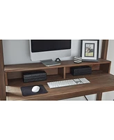 Autumn Flint Oak Home Office Ladder Desk