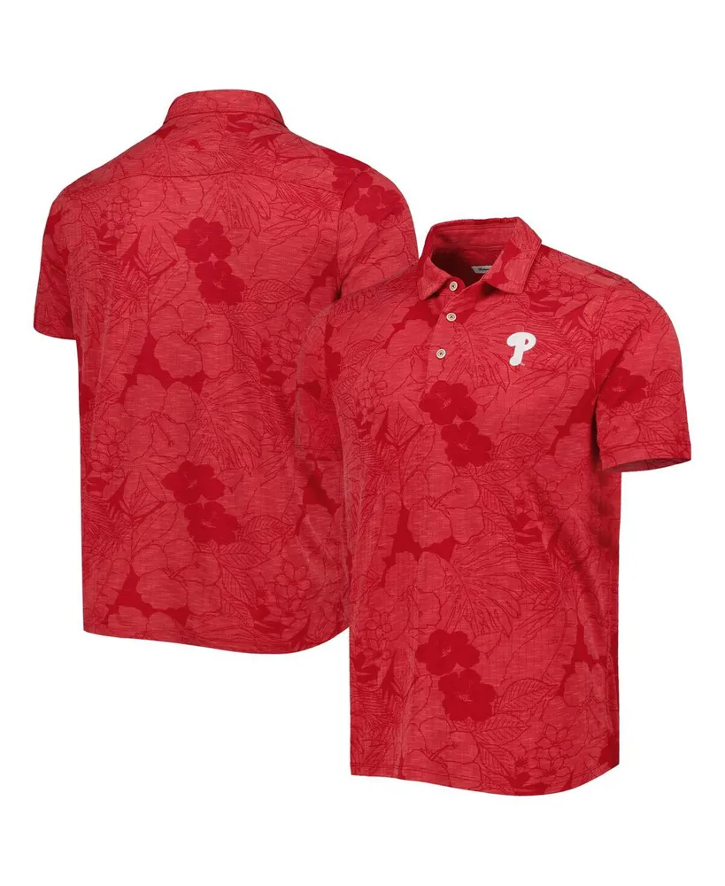 Lids Milwaukee Brewers Tommy Bahama Blooms Polo - Navy