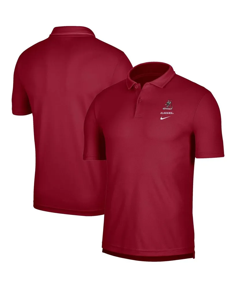 Men's Nike Crimson Alabama Tide Uv Performance Polo Shirt